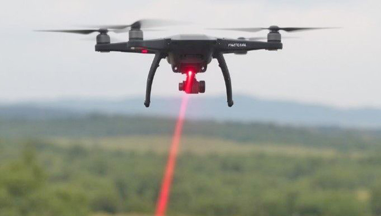 drone laser