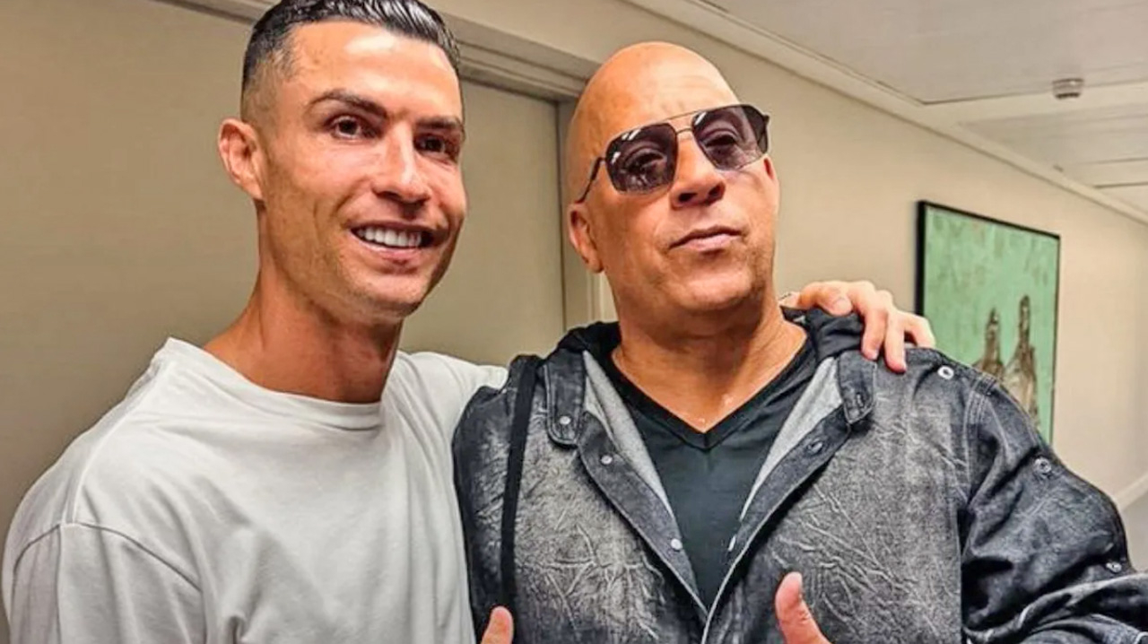 Vin Diesel cu ronaldo